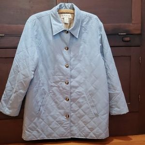 Orvis quilted field jacket / barn coat